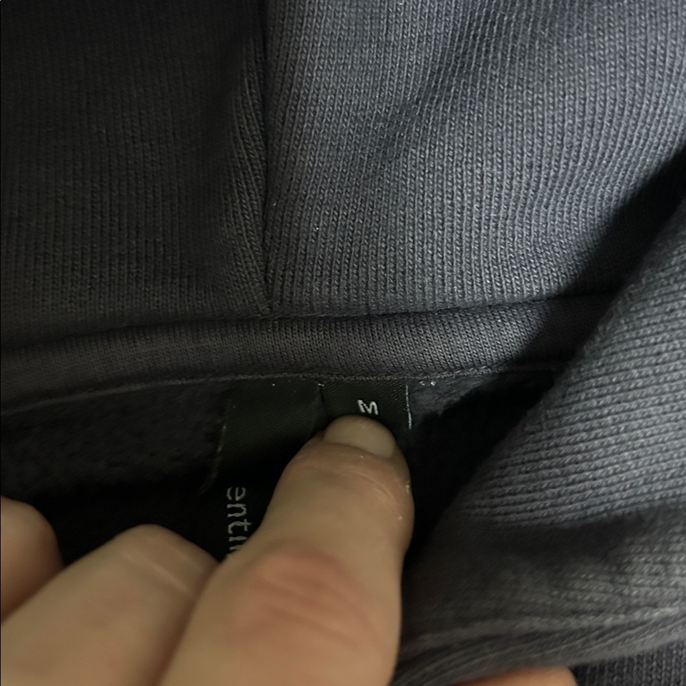Y2K Entire Studios Oversized Purple Blank Hoodie - Picture 3 of 5